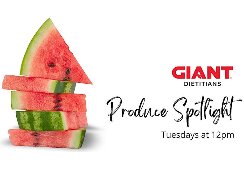 The Giant Co. dietitians spotlight summer produce in virtual classes